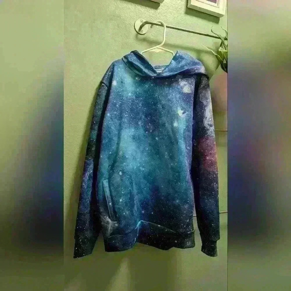 Galaxy Sweatshirt Youth Large - Picture 1 of 2